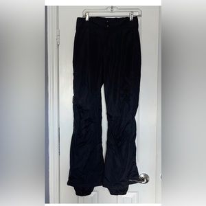 Woman’s Columbia black ski pants soft fleece lining. Size Small